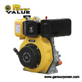 Moteur diesel du moteur 5kw/6.7HP Moteur diesel portable Hot Sale refroidi par air 4 temps silencieux fort générateur de puissance pièces Zh178f (E)